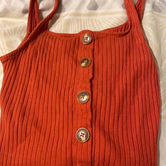 Ribbed crop top tank - Picture 4 of 4